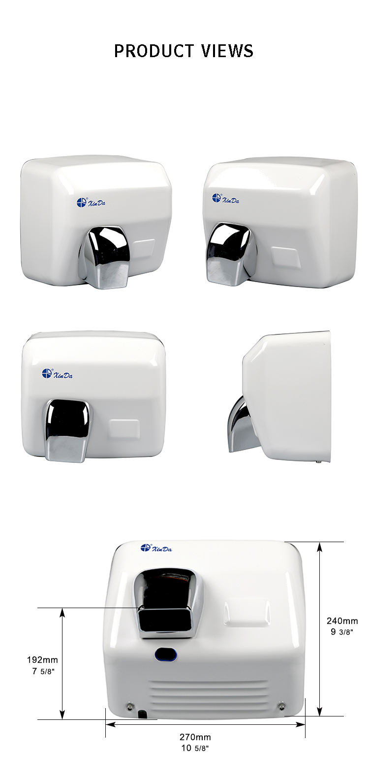 m&aacute;y sấy tay cho ph&ograve;ng vệ sinh