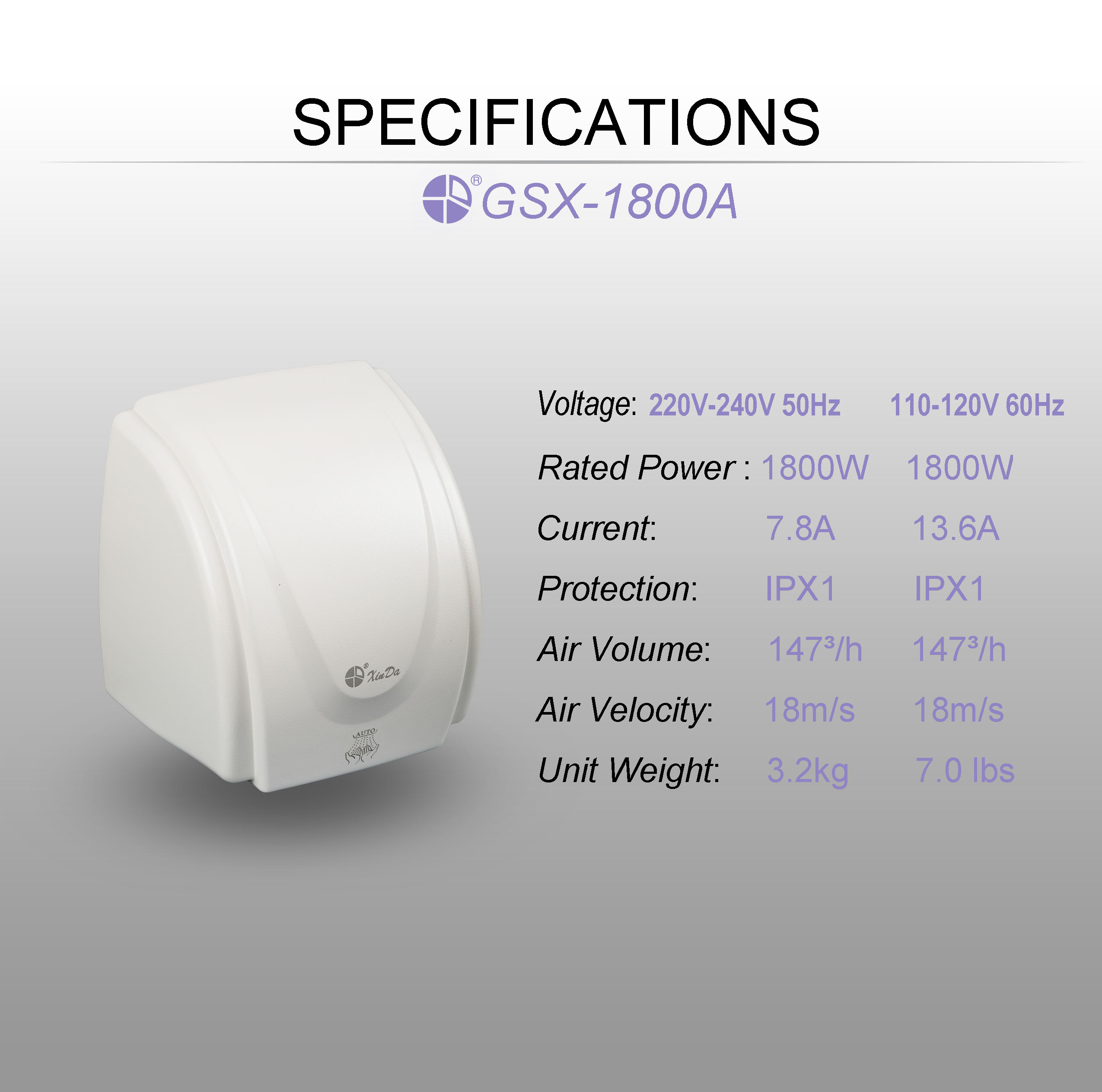 M&aacute;y sấy tay tự động