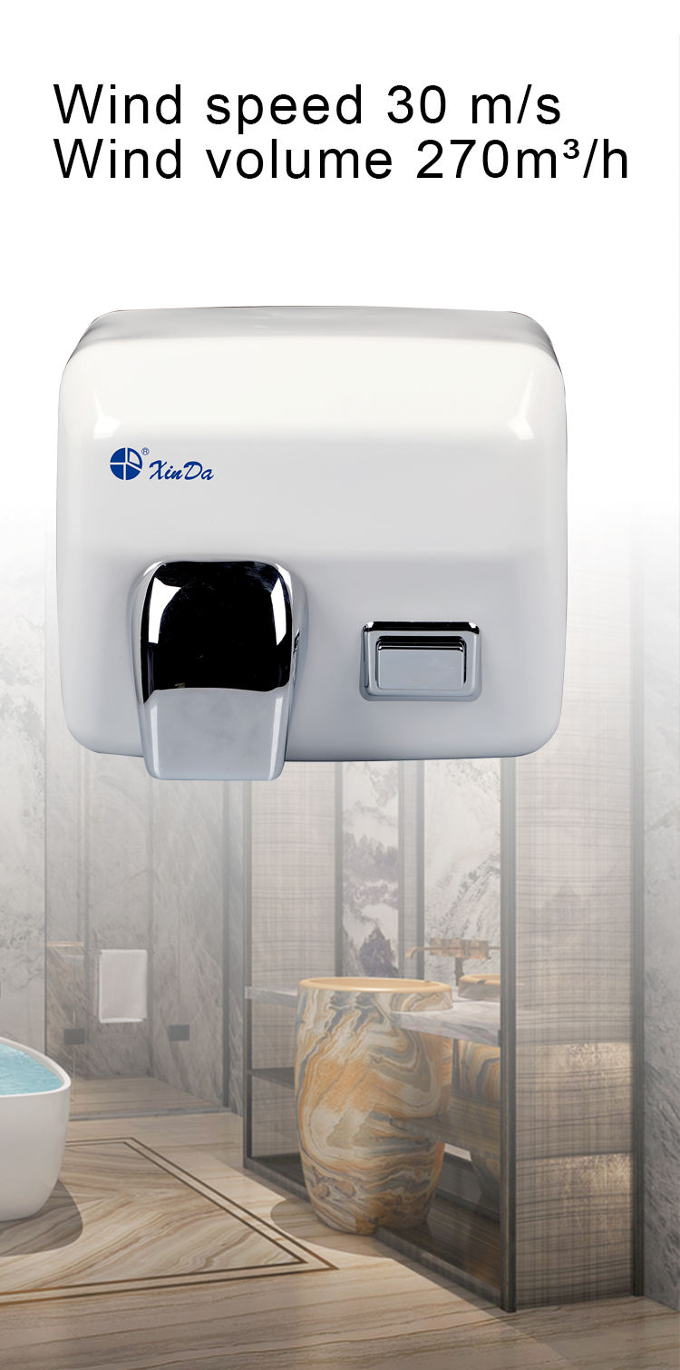 M&aacute;y sấy tay bằng th&eacute;p kh&ocirc;ng gỉ