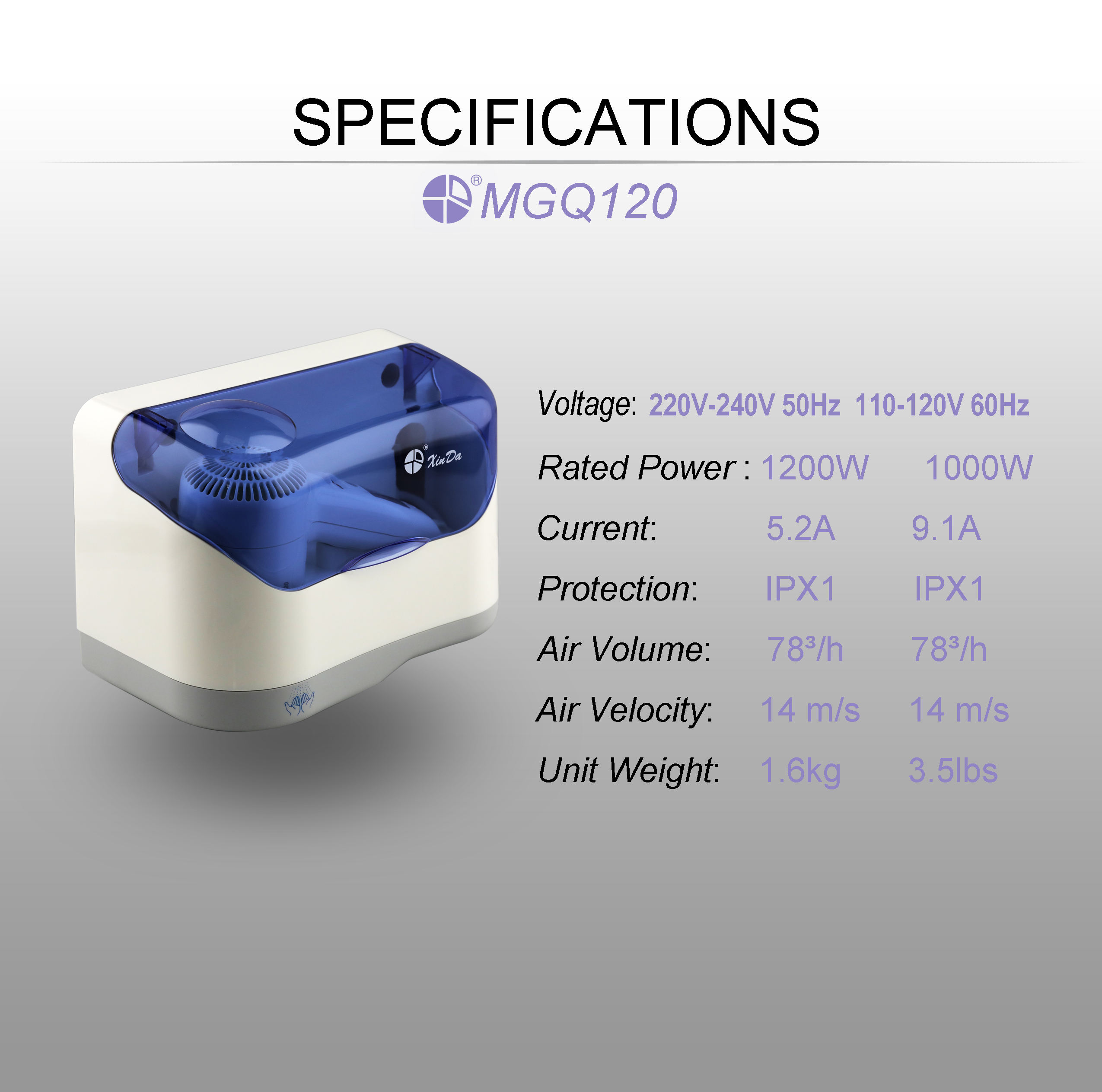 M&aacute;y sấy t&oacute;c thương mại