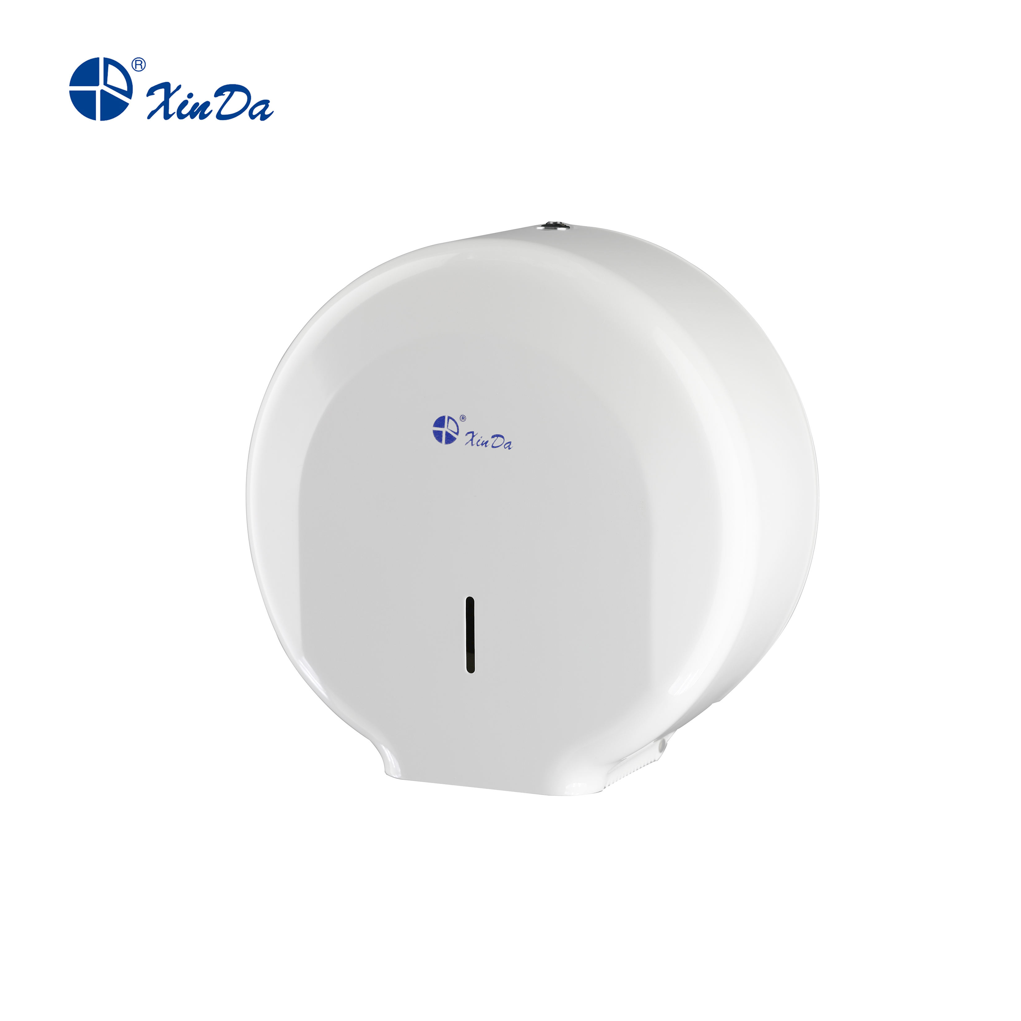 soporte de papel higi&eacute;nico blanco